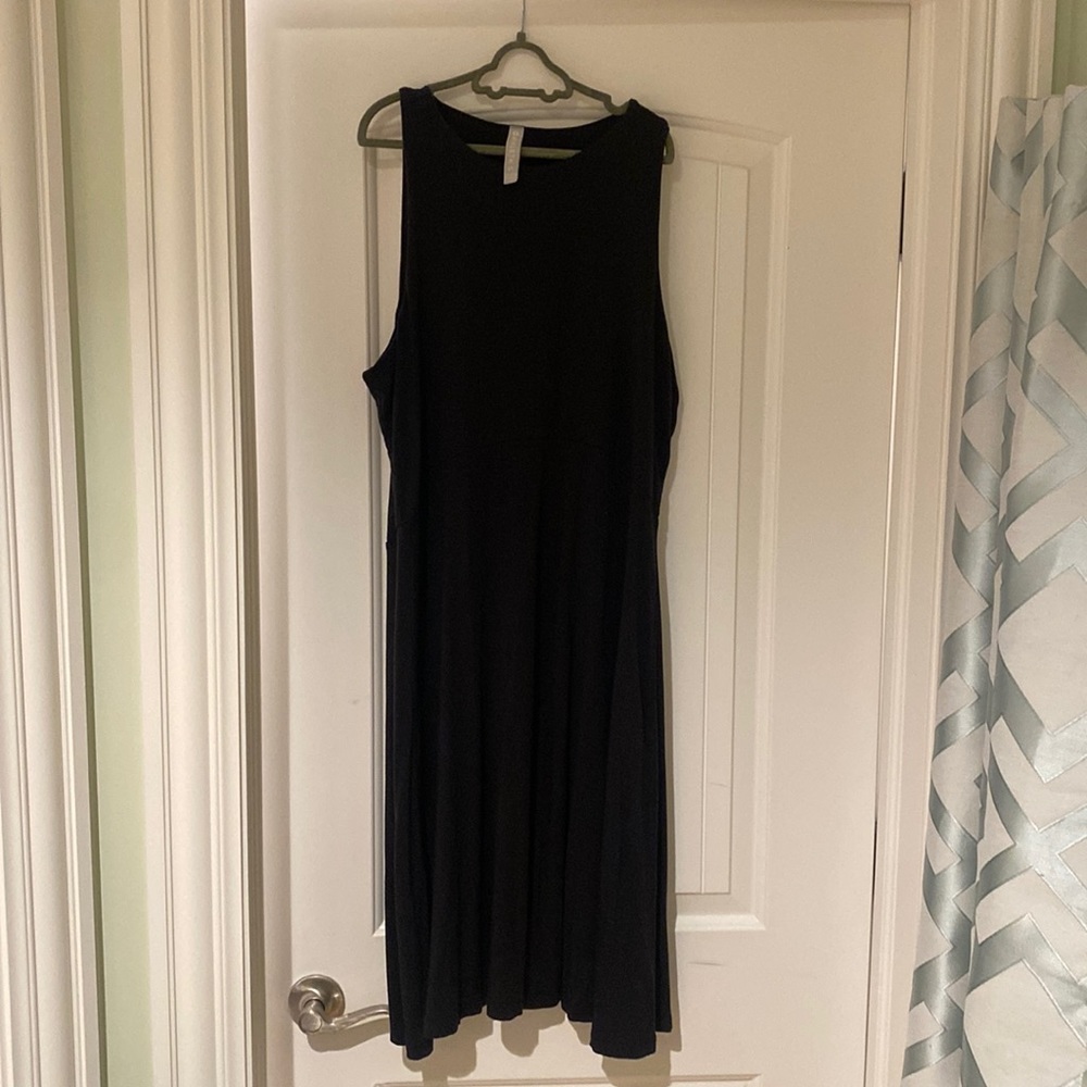 Athleta size large, black, active wear a dress